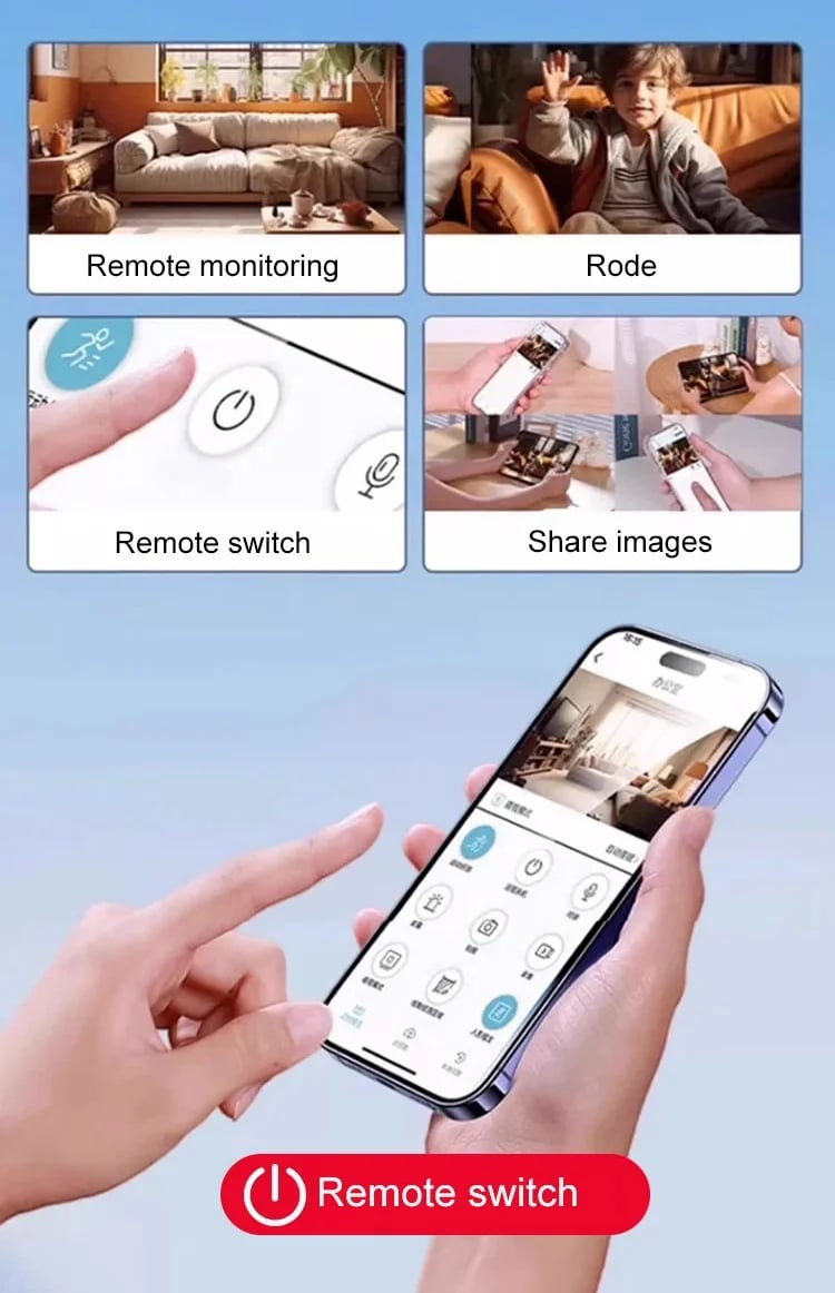 📸Mini WIFI Camera 1080P HD - Night Vision Included